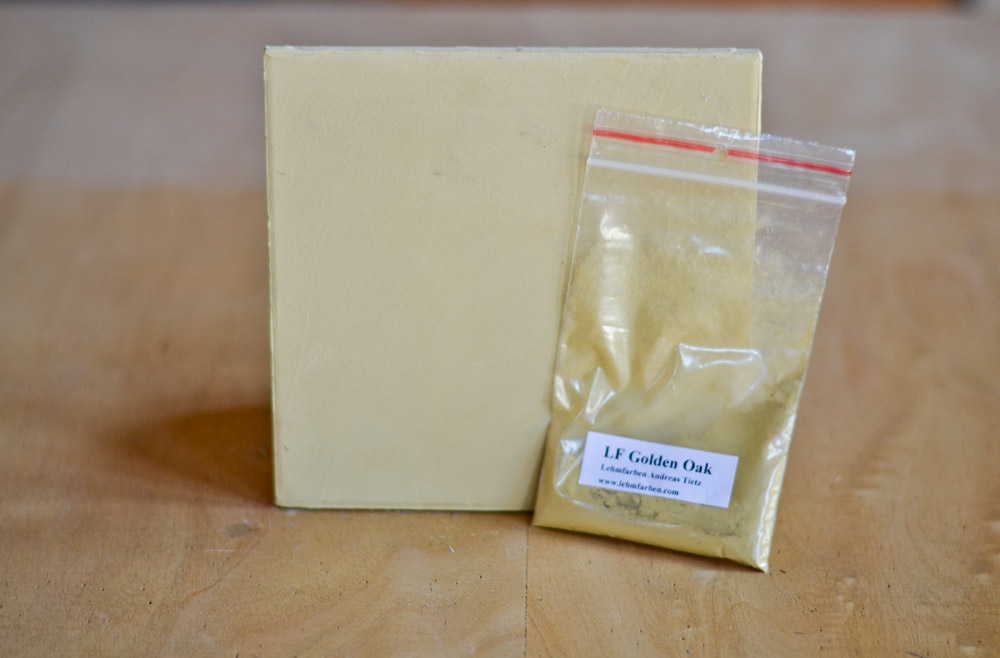 Bild 1 von Lehmfarbe Golden Oak 2.0 (Ockergelb)  / (Menge) 0,25 kg