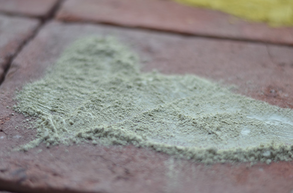 Bild 1 von Lehmfarbe Kichererbse 2.0 samtrau (Grün)  / (Menge) 1,0 kg