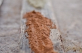 Bild 2 von Lehmfarbe Indien Royal  samtrau (Orangebraun)  / (Menge) 0,5 kg